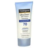Protetor Solar Neutrogena Ultra Sheer Dry-touch Spf 70 3 Oz Da Neutrogena (pacote Com 4)