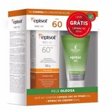 Kit Episol Sec Oc Fps 60 60g + Sabonete Líquido Epidac 60ml