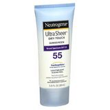 Loção Protetora Solar Neutrogena Ultra Sheer Dry-touch Spf 55 3 Oz Da Neutrogena (pacote Com 4)