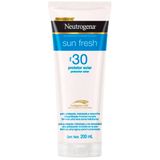 Protetor Solar Corporal Neutrogena Sun Fresh Fps 30 200ml