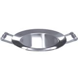 Disco Para Bife Bifeteira Aço Inox Chapa Redonda Qualinox  42cm