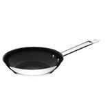 Panela Frigideira Profissional Em Aço Inox 30 Cm Com Fundo