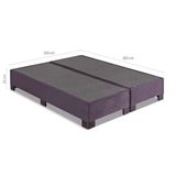 Base para Cama Box King Sommier Berinjela