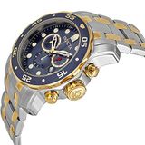 Invicta Masculino Pro Diver Scuba 48mm Dois Tons Inoxidável Stee