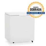 Freezer Horizontal Ghbs220tb Branco 1 Tampa Cega 127v - Gelopar