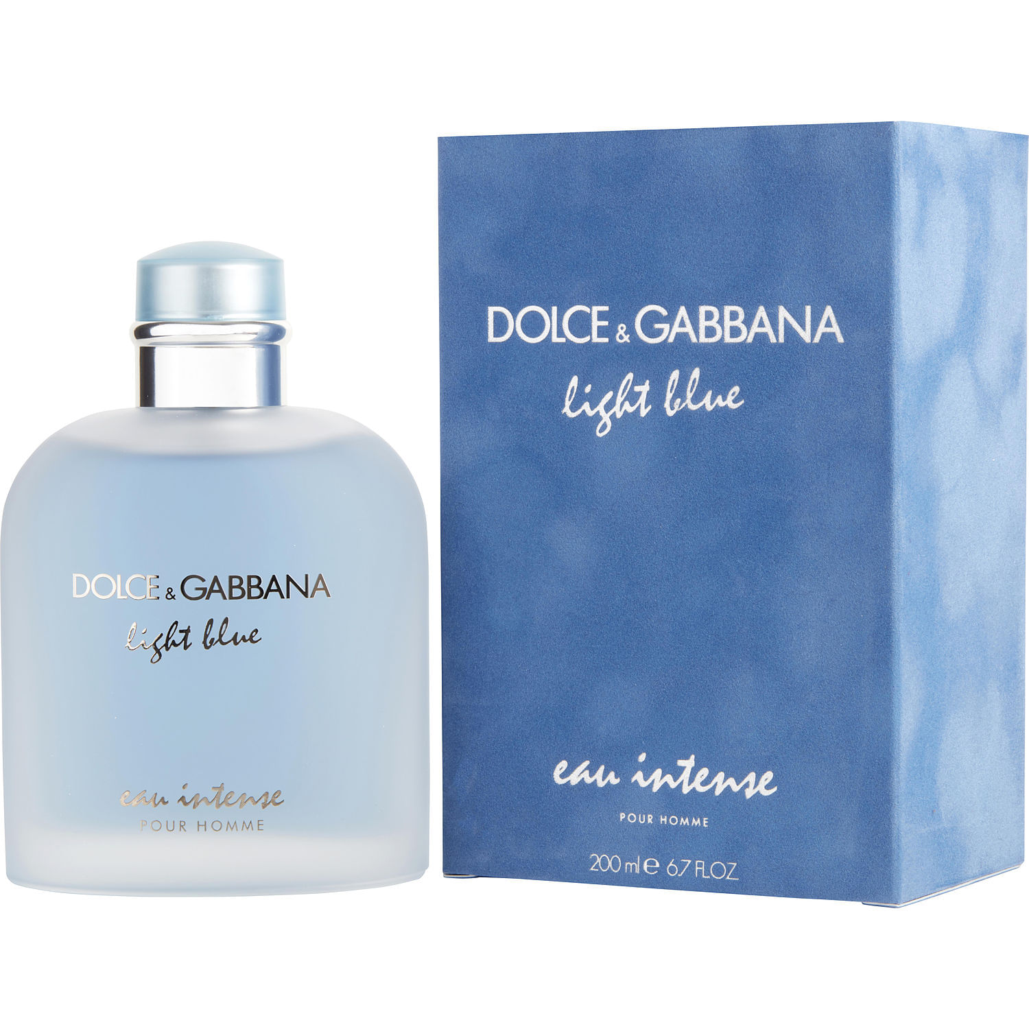 D &amp; G Light Blue Eau Intense Eau De Parfum Spray 6.7 Oz