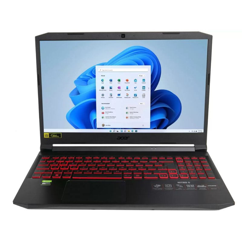 Notebook Gamer Acer Aspire Nitro 5 An515-57-52lc Intel Core I5 11400h 15,6 8gb Ssd 512 Gb Windows 11 Geforce Gtx 1650