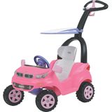 Andador De Passeio Para Bebe Biemme Push Baby Easy Ride Rosa