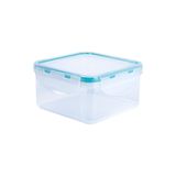 POTE 800ML HERMÉTICO DE PLÁSTICO TRANSPARENTE QUAD - OIKOS