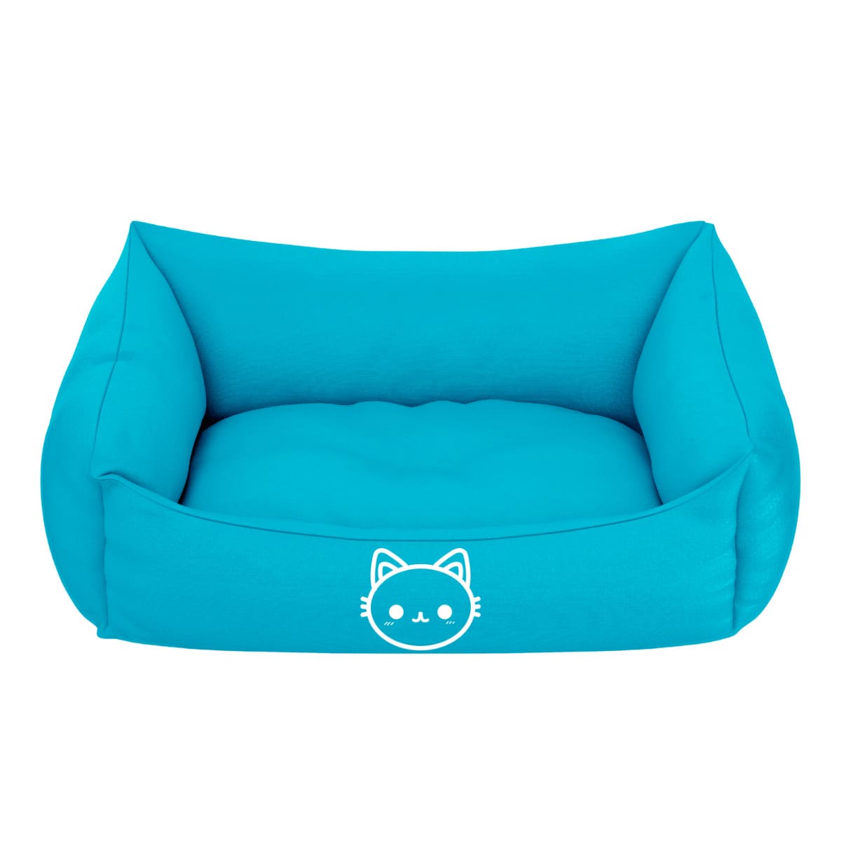 Cama Pet Para Cachorro E Gato Filhote Azul Gatinho