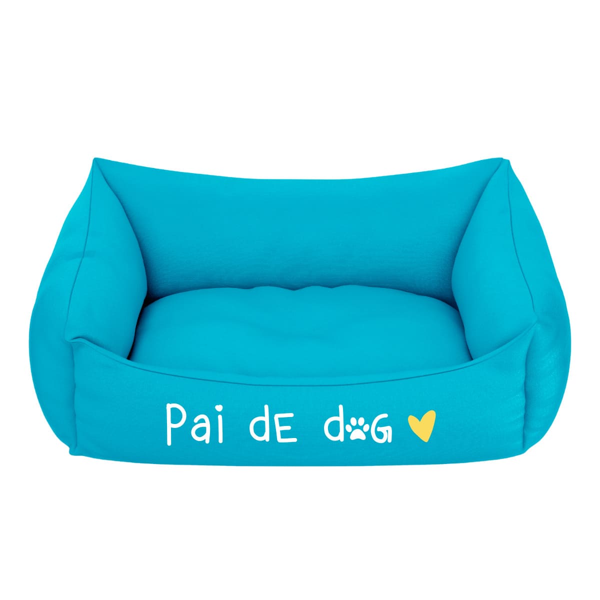 Cama Pet Para Cachorro E Gato Filhote Azul Pai De Dog