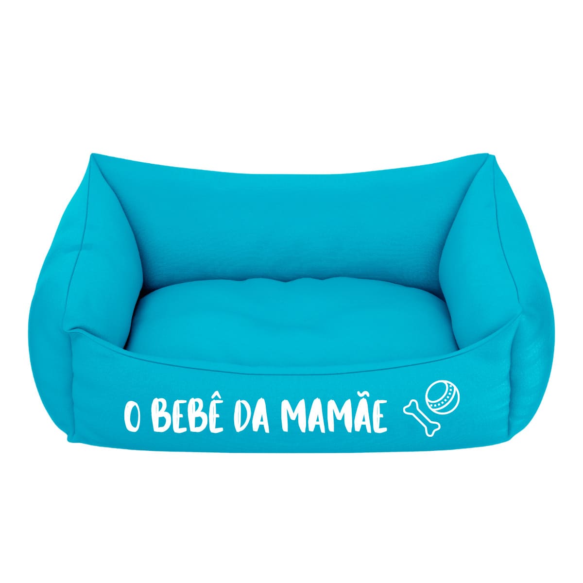 Cama Pet Para Cachorro E Gato Filhote Azul Bebê Da Mamãe