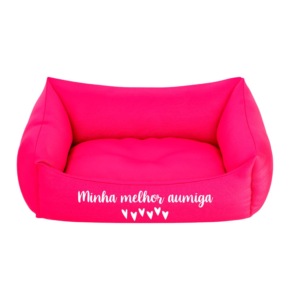 Cama Pet Para Cachorro Gato Filhote Rosa Minha Melhor Aumiga