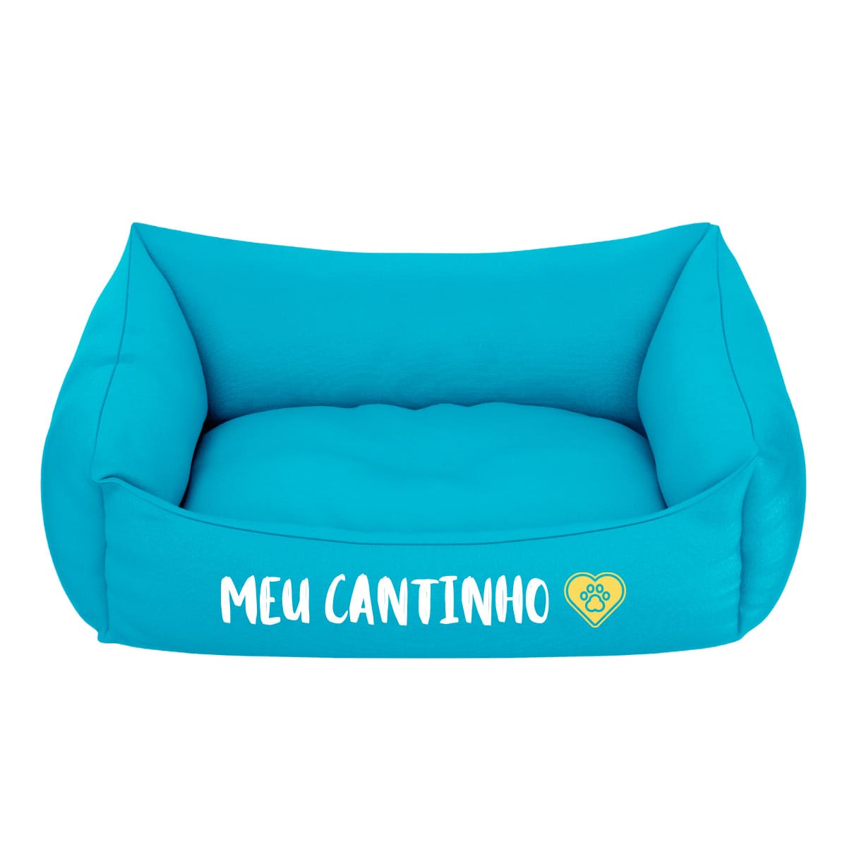 Cama Pet Para Cachorro E Gato Filhote Azul Meu Cantinho