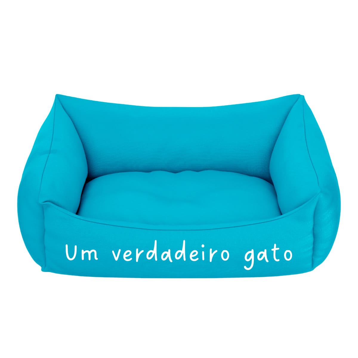 Cama Pet Para Cachorro Gato Filhote Azul Um Verdadeiro Gato