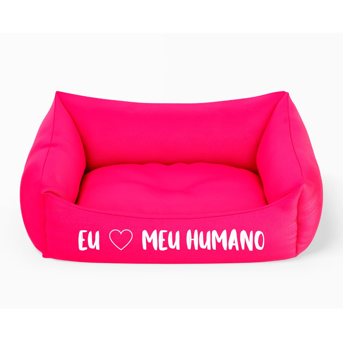 Cama Pet Para Cachorro E Gato Filhote Rosa Eu Amo Meu Humano