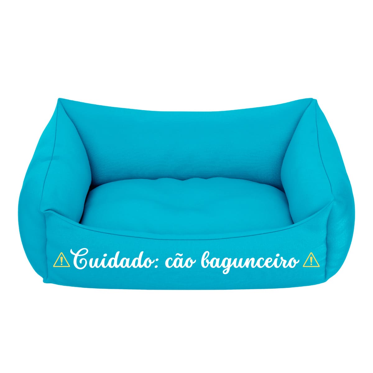 Cama Pet Para Cachorro E Gato Filhote Azul Cão Bagunceiro