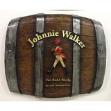 Barril Horizontal De Parede Decorativo - Johnnie Walker