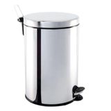 Lixeira De Aço Inox Ideal Para Cosinha E Banheiros