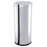 Lixeira Inox 28 Litros Pra Cozinha De Casa