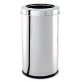 Lixeira Em Aço Inox Licheira Para Banheiro De Conveniencia
