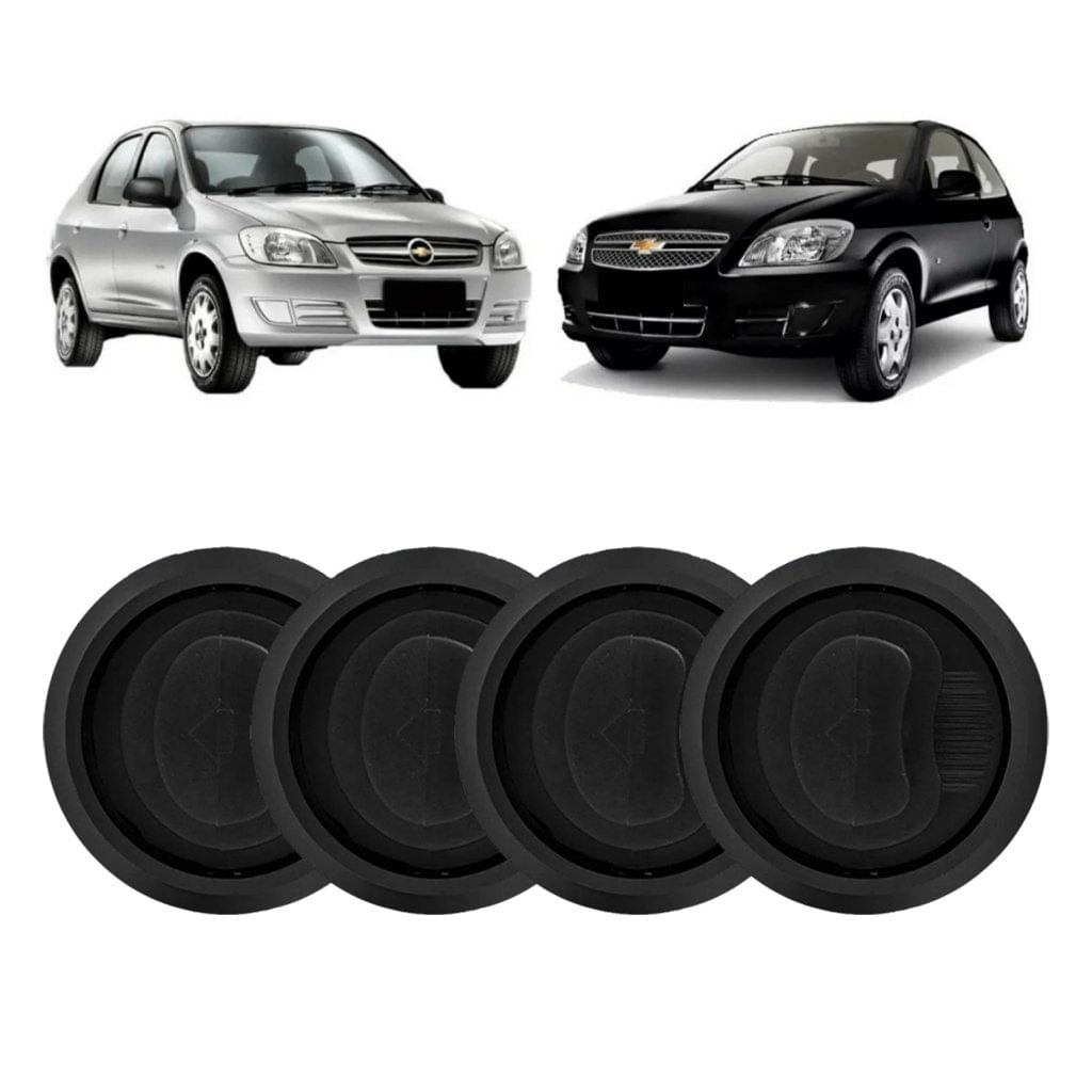 Difusor Ar Central Lateral Celta Prisma (4un) Preto