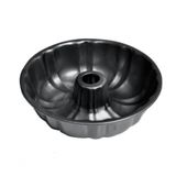 Forma Assadeira Redonda Com Furo Canudo Antiaderente 22cm