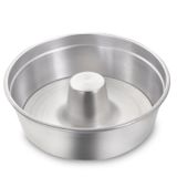 Forma Assadeira De Bolo Antiaderente Redonda Com Furo 20 Cm