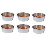 Kit 6 Formas Assadeiras Redonda Para Bolo Alta 22x9cm 3.5l