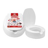 Assento Vaso Elevado 13,5 Mais Alto Tampa Idoso Pós Cirurgia