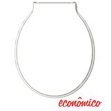 Assento Sanitário Almofadado Econômico Sem Emenda Branco