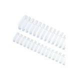 Wire-o Garra Duplo Anel 3/4&quot; Para 140 Fls A4 2x1 Branco 50 Und